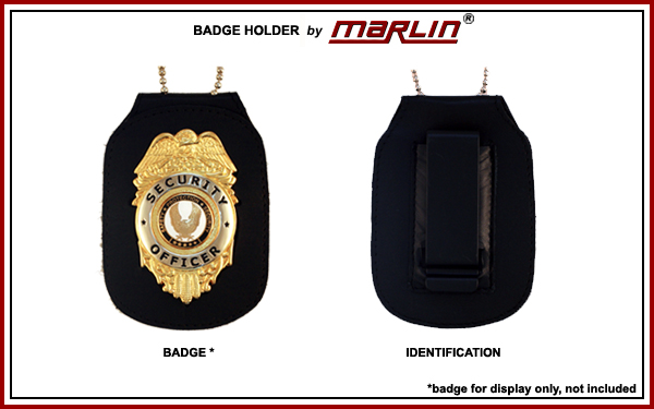 Badge Holder & Belt Clip
