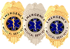 EMS SOLID EAGLE BADGES