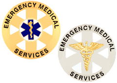 EMS STAR CIRCLE BADGE