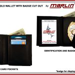 Bifold Badge Wallet Horizontal